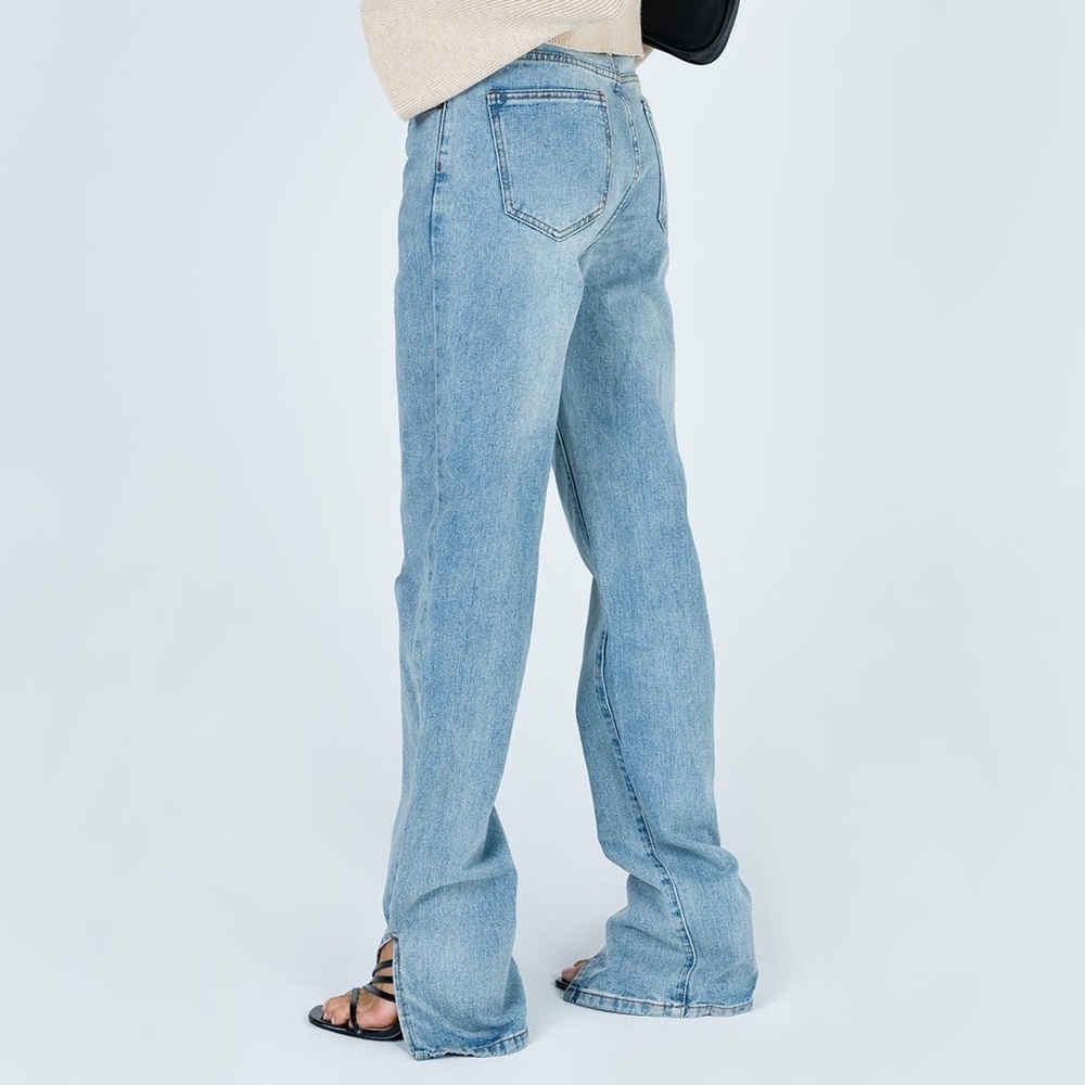 Princess Polly Alabama Jean with Side Split Hem - Size 6